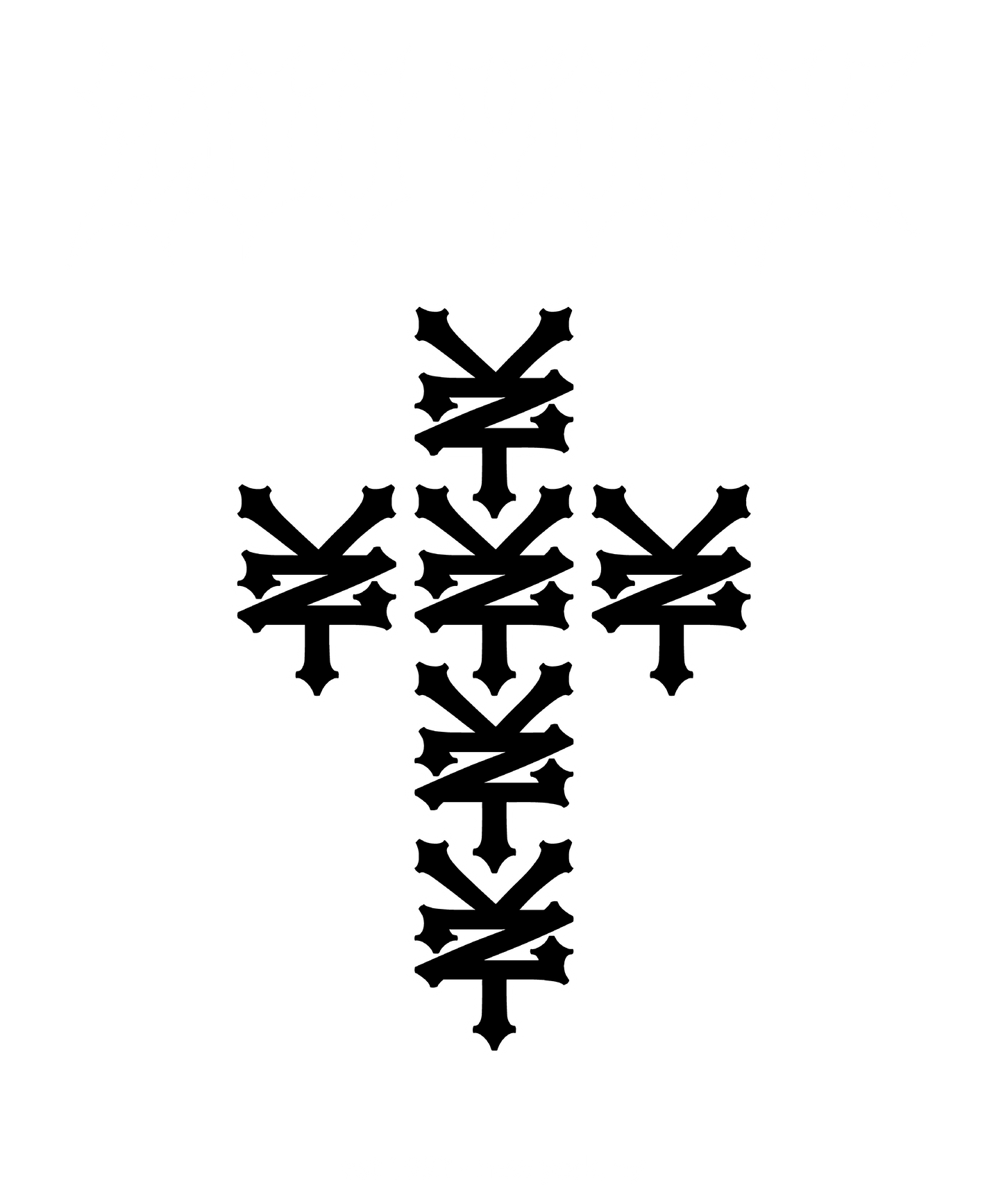 Zoo York Old School New York Cross Mens T Shirt Black Officially Licensed
