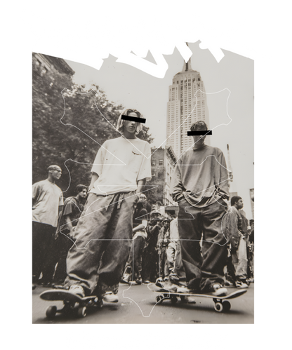 Zoo York Grandmasters of New York City Skate Style Mens T Shirt Black Officially Licensed