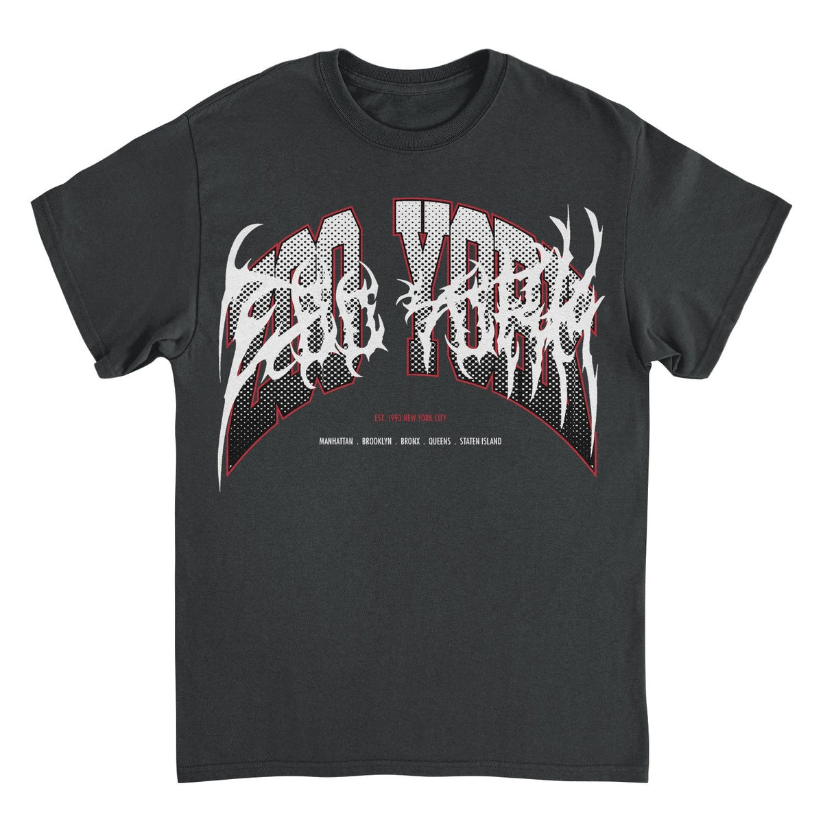Zoo York 93 Athletic Style Baller Logo Mens T Shirt Black Officially Licensed