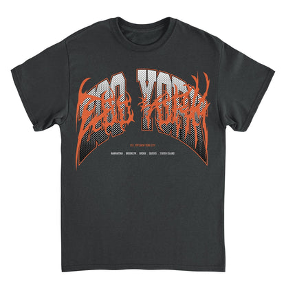 Zoo York Athletic Baller Vintage Style Mens T Shirt Black Officially Licensed