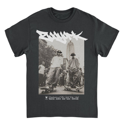 Zoo York Grandmasters of New York City Skate Style Mens T Shirt Black Officially Licensed