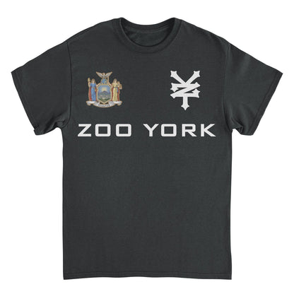 Zoo York Excelsior Classic Patch Logo Mens T Shirt Black Officially Licensed