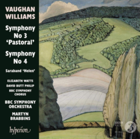 Bbc Symphony Orchestra & Martyn Brabbins - Vaughan Williams: Symphonies Nos.3 & 4 Music CD