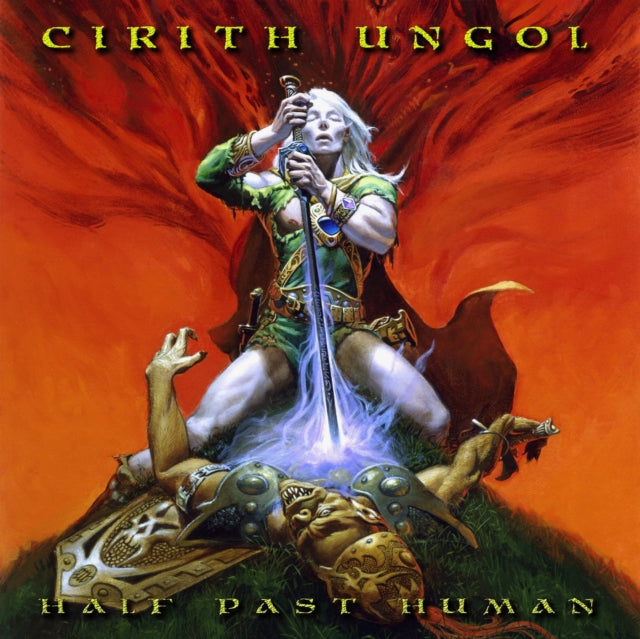 Cirith Ungol - Half Past Human (Dark Red Marble LP Vinyl) Vinyl Record