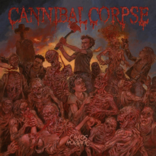Cannibal Corpse - Chaos Horrific (Blue LP Vinyl) Vinyl Record