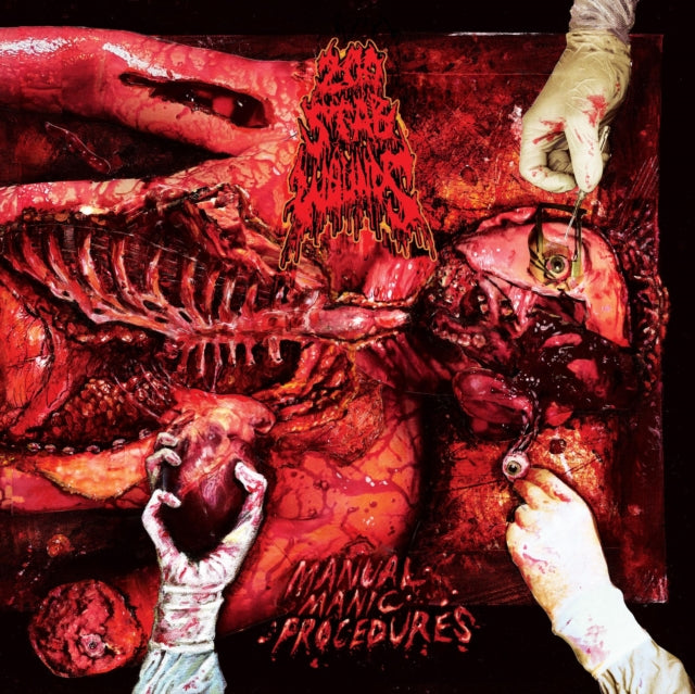200 Stab Wounds - Manual Manic Procedures (Disfigured Face LP Vinyl) Vinyl Record