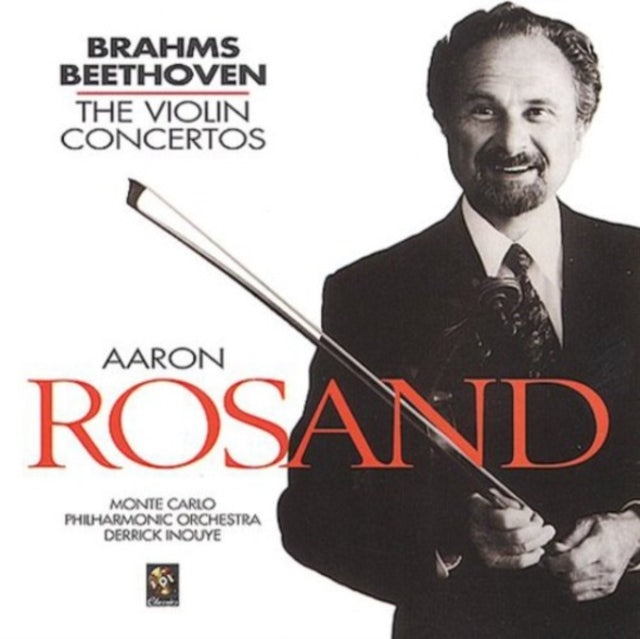 Aaron Rosand - Beethoven Brahms : Violin Concertos - Aaron Rostand Music CD