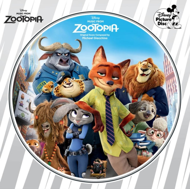 Music From Zootopia (Picture Disc) Vinyl Record