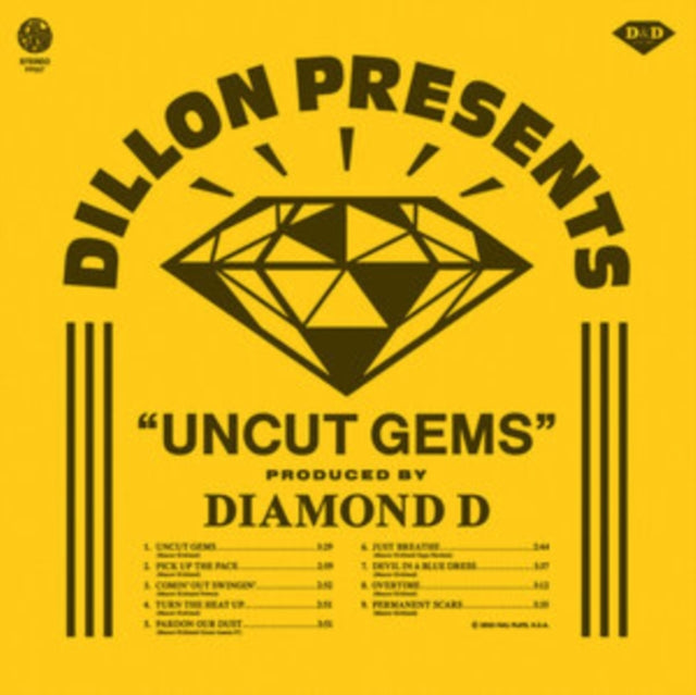 Dillon & Diamond D - Uncut Gems - LP Vinyl Record