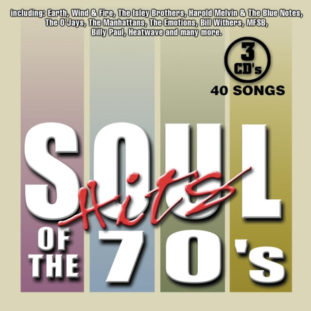 Soul Hits Of The 70'S Music CD