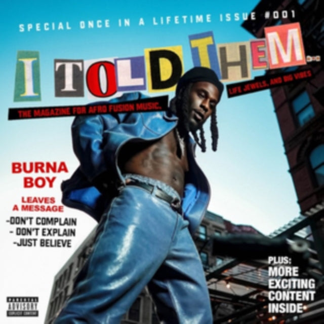 Burna Boy - I Told Them... - LP Vinyl Record