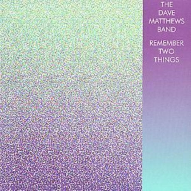 Remember Two Things Music CD