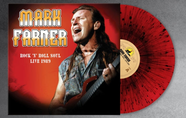 Mark Farner - Rock N Roll Soul: Live, August 20, 1989 (Red & Black Splatter LP Vinyl) Vinyl Record