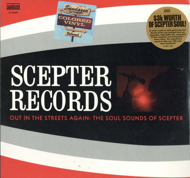 Out In The Streets Again: Soul Sounds Of Scepter (Red LP Vinyl/Limited Edition) Vinyl Record