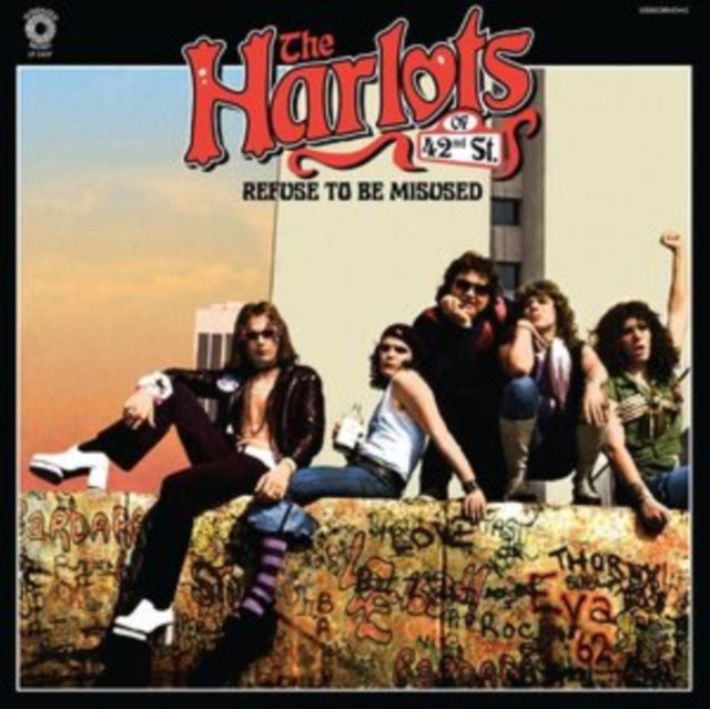 Harlots Of 42Nd Street - Refuse To Be Misused (Pink LP Vinyl) Vinyl Record