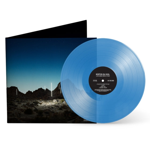 Rufus Du Sol - Live From Joshua Tree (Transparent Light Bue LP Vinyl) (I) Vinyl Record
