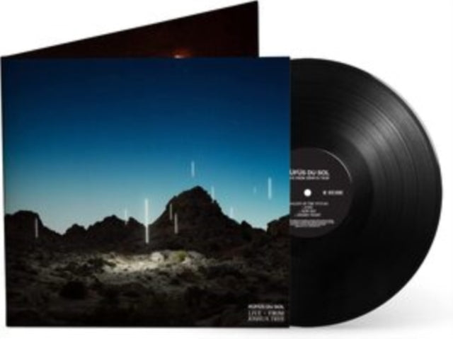 Rufus Du Sol - Live From Joshua Tree (Black LP Vinyl) Vinyl Record