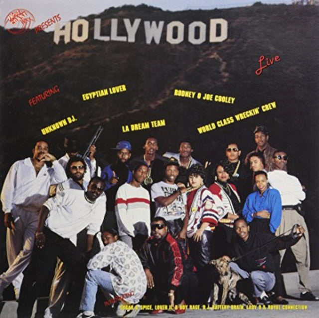 Egyptian Lover; Rodney O.; Unknown D.J. - Hollywood Live - LP Vinyl Record