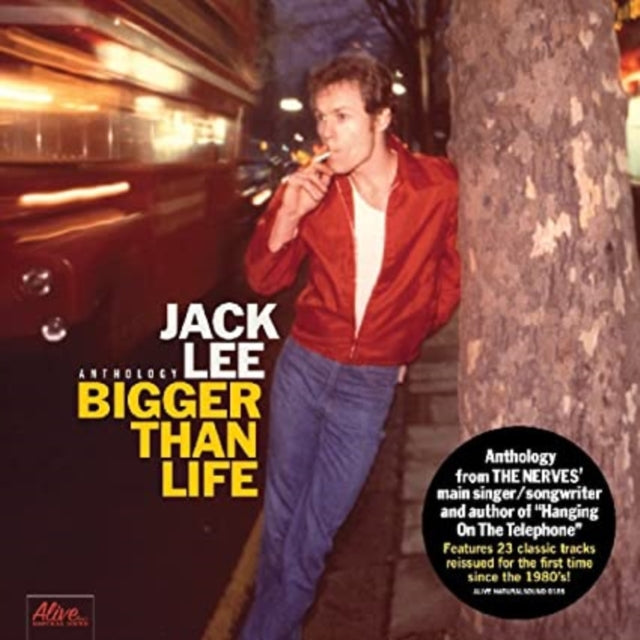Jack Lee - Bigger Than Life - LP Vinyl Record