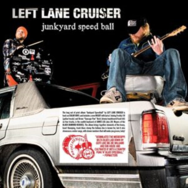 Left Lane Cruiser - Junkyard Speedball (Red & Black Smash LP Vinyl)