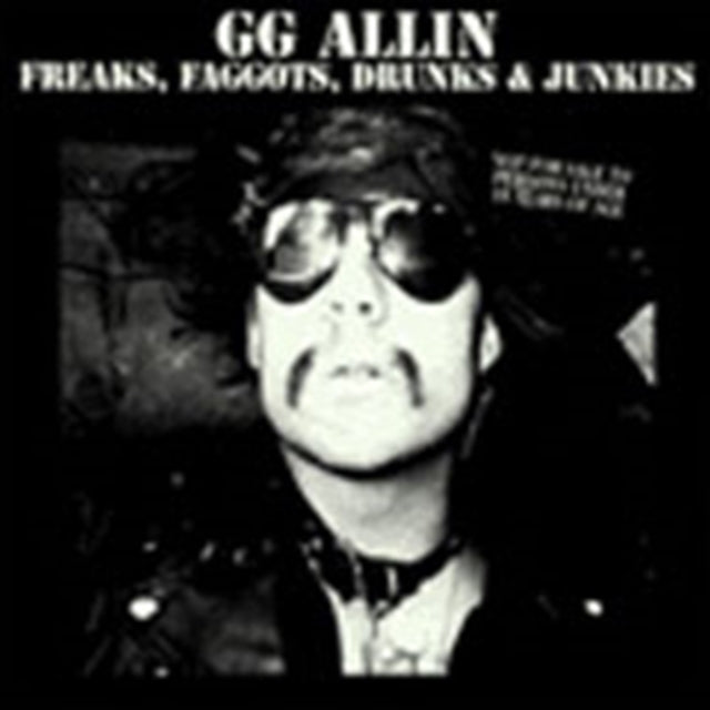 Gg Allin - Freaks, Faggots, Drunks & Junkies  Music CD