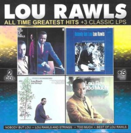 Lou Rawls - All Time Greatest Hits+3 Classics LPs (2Music CD)
