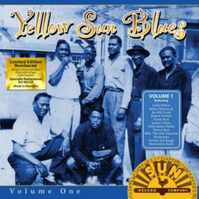 Various Artists - Yellow Sun Blues Volume 1 (Translucent Blue LP Vinyl/Booklet/Numbered/Limited) Vinyl Record