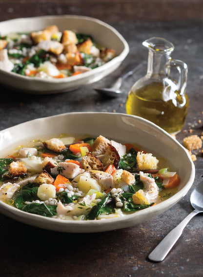 Soups & Stews - 65 Favorite Recipes + Tips, Dinner Ready In 30 Minutes, Loaded Baked Potato Soup, Vegetable-Beef Stew, Chicken Tortilla Soup, Southern Minestrone, Beef & Sweet Potato Chili & More!