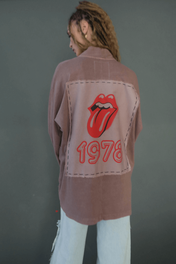 The Rolling Stones 1978 Womens Kimono