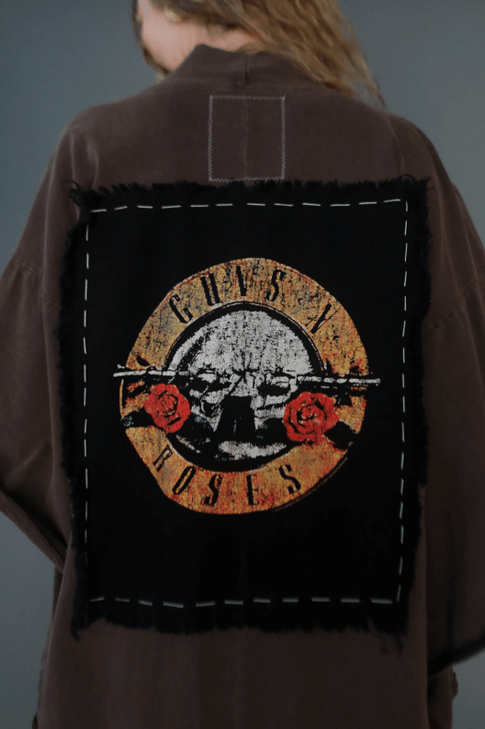 Guns N' Roses Oversized Womens Kimono