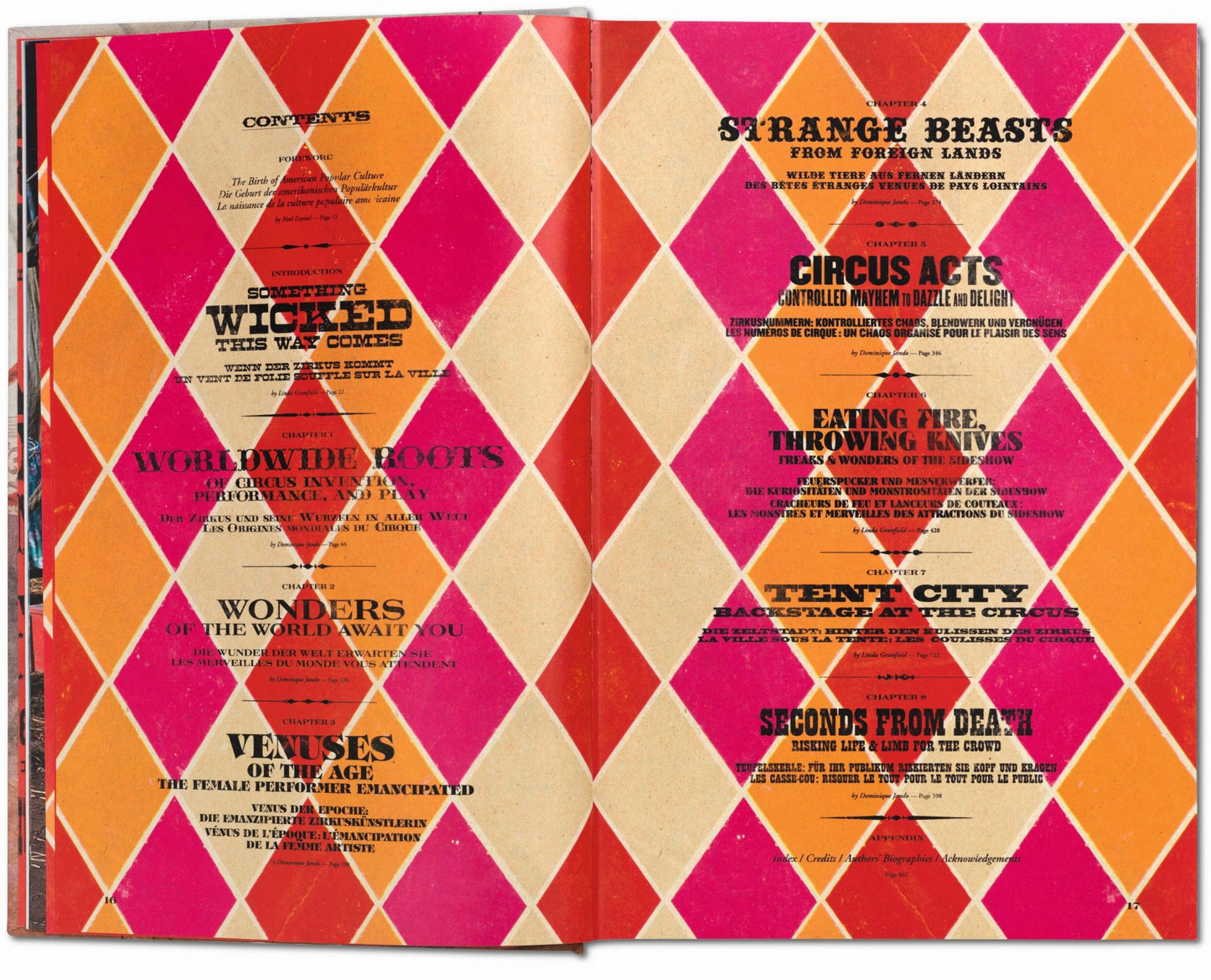 The Circus. 1870s–1950s (German, French, English) Book