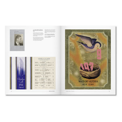 Menu Design in America (German, French, English) Book