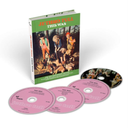Jethro Tull - This Was (50Th Anniversary Edition/3CD/1DVD-A/Steven Wilson Remix & Rarities) Music CD