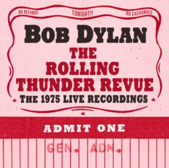 Bob Dylan - Rolling Thunder Revue: The 1975 Live Recordings Music CD