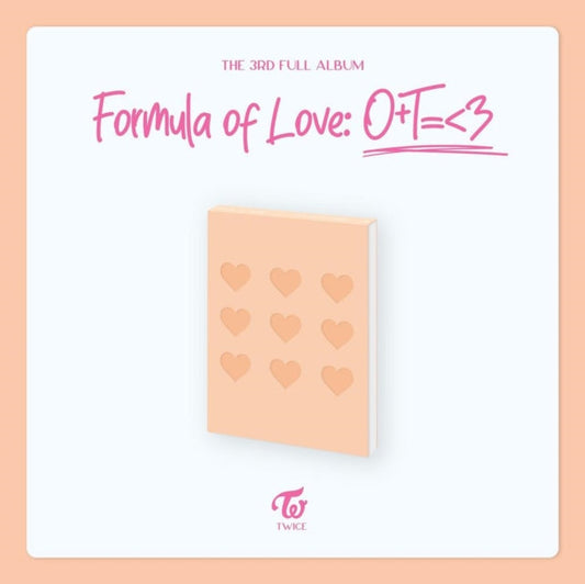 Twice - Formula Of Love: O+T=<3 (Full Of Love Ver.) Music CD