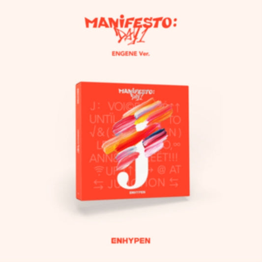 Enhypen - Manifesto: Day 1 (J : Engene Ver.) Music CD