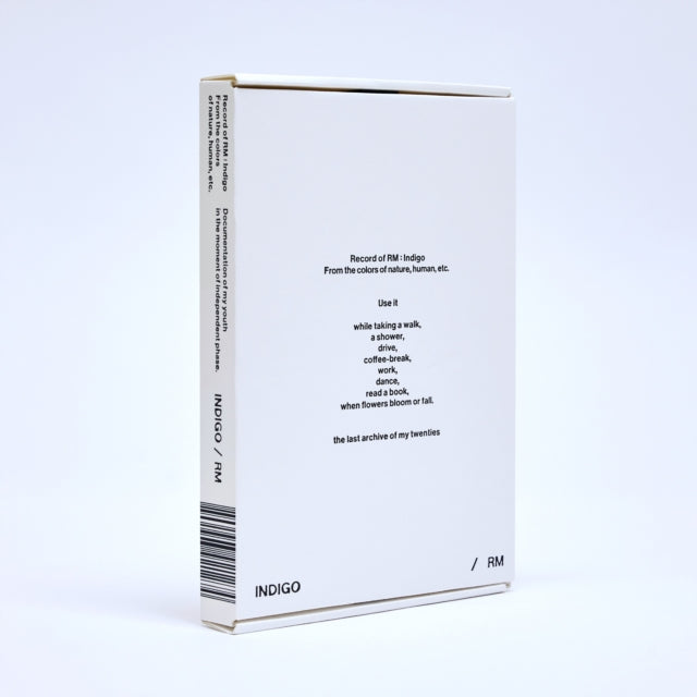 Rm (Bts) - Indigo (Book Edition)  Music CD