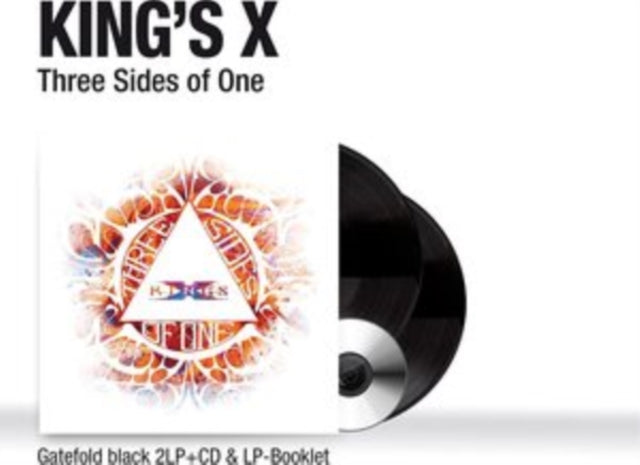 King's X - Three Sides Of One (2LP/CD) Vinyl Record