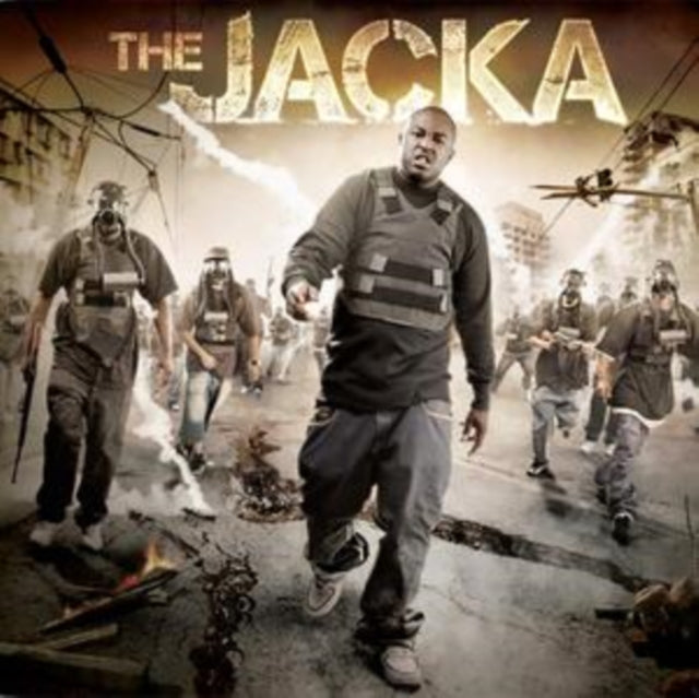 Jacka - Tear Gas (Black & White Galaxy LP Vinyl) (Rsd) Vinyl Record