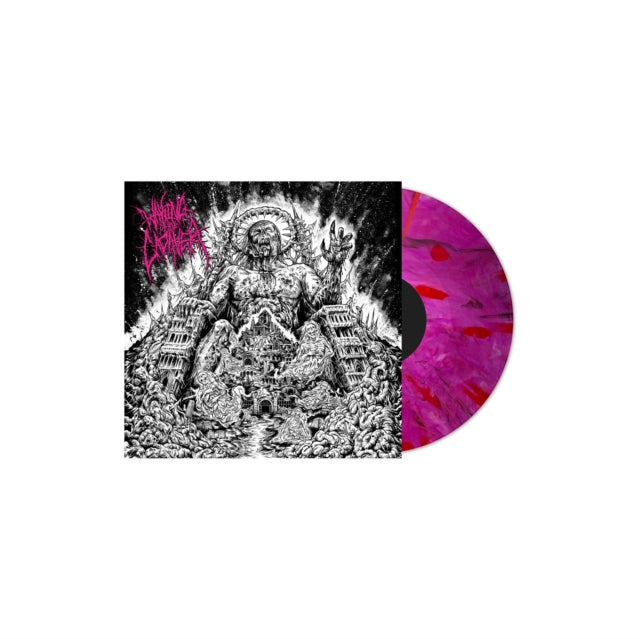 Waking The Cadaver - Authority Through Intimidation (Pink Marble LP Vinyl) Vinyl Record