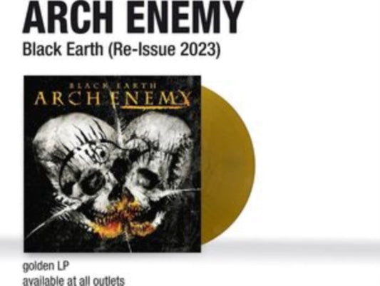 Arch Enemy - Black Earth (Silver LP Vinyl) Vinyl Record