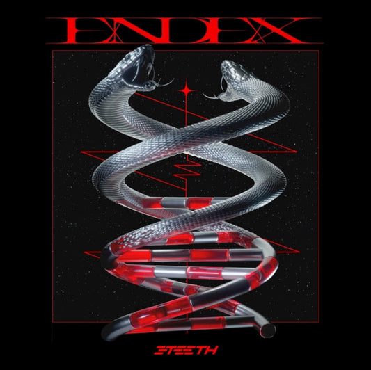 3Teeth - Endex (Red Smoke LP Vinyl) Vinyl Record