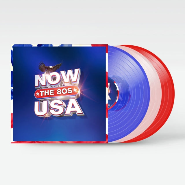 Various Artists - Now! That's What I Call Usa: The 80'S (3LP/Red/White & Blue Vinyl) Vinyl Record
