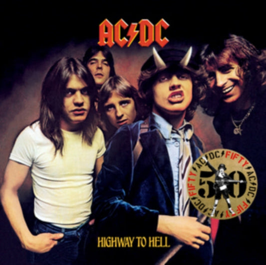 Ac/Dc - Highway To Hell  (Gold Metallic LP Vinyl) Vinyl Record