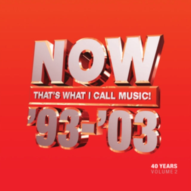 Various Artists - Now That's What I Call 40 Years (3LP/Coloured Vinyl) Vinyl Record
