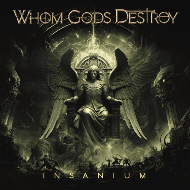 Whom Gods Destroy - Insanium (Custard Vinyl/2LP/Us Version) Vinyl Record