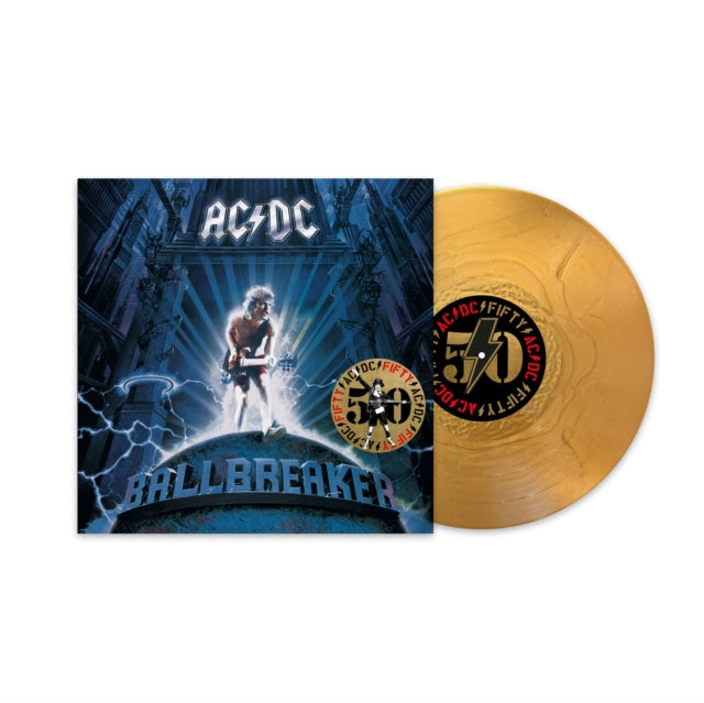 Ac/Dc - Ballbreaker (50Th Anniversary/Gold Color LP Vinyl) Vinyl Record