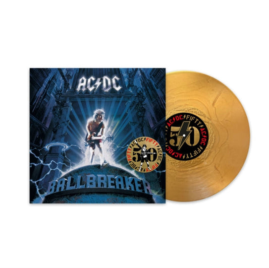 Ac/Dc - Ballbreaker (50Th Anniversary/Gold Color LP Vinyl) Vinyl Record