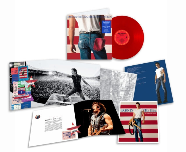 Bruce Springsteen - Born In The U.S.A. (40Th Anniversary Edition/Red LP Vinyl) Vinyl Record