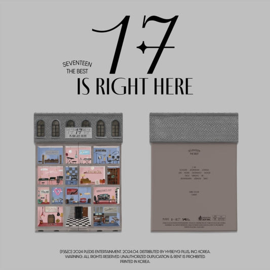 Seventeen - Seventeen Best Album 17 Is Right Here (Hear Ver.) Music CD